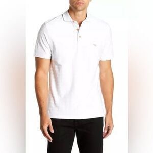 Rodd & Gunn Hays Basin Ribbed stripe White Slim
Polo T-Shirt, New Zealand, XL